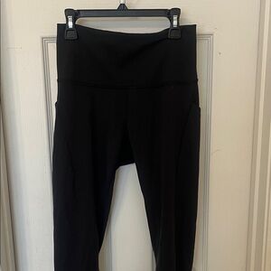 Black High-Waisted Leggings